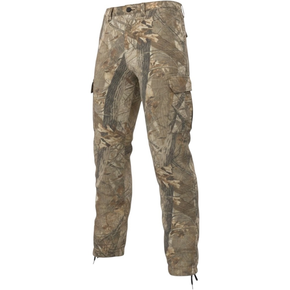 Liberty Pants Mens Small Regular Realtree Hardwoods Camo Cargo Hunting 28x31 VTG